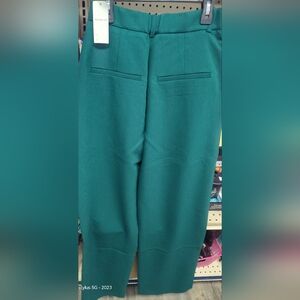 Abercrombie & Fitch Curve Love A&F Sloane Tailored Deep Green 26 2L NEW